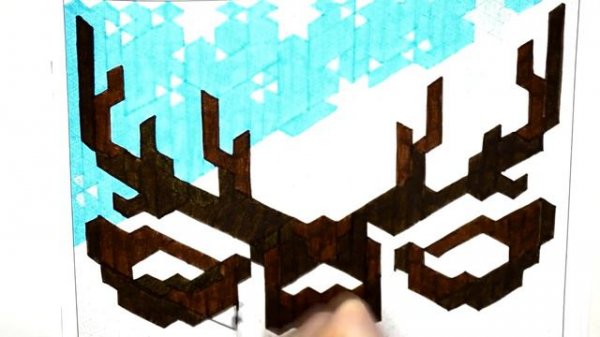 Colour Quest: Winter Wonders Coloring Book Flip Through & Color Along