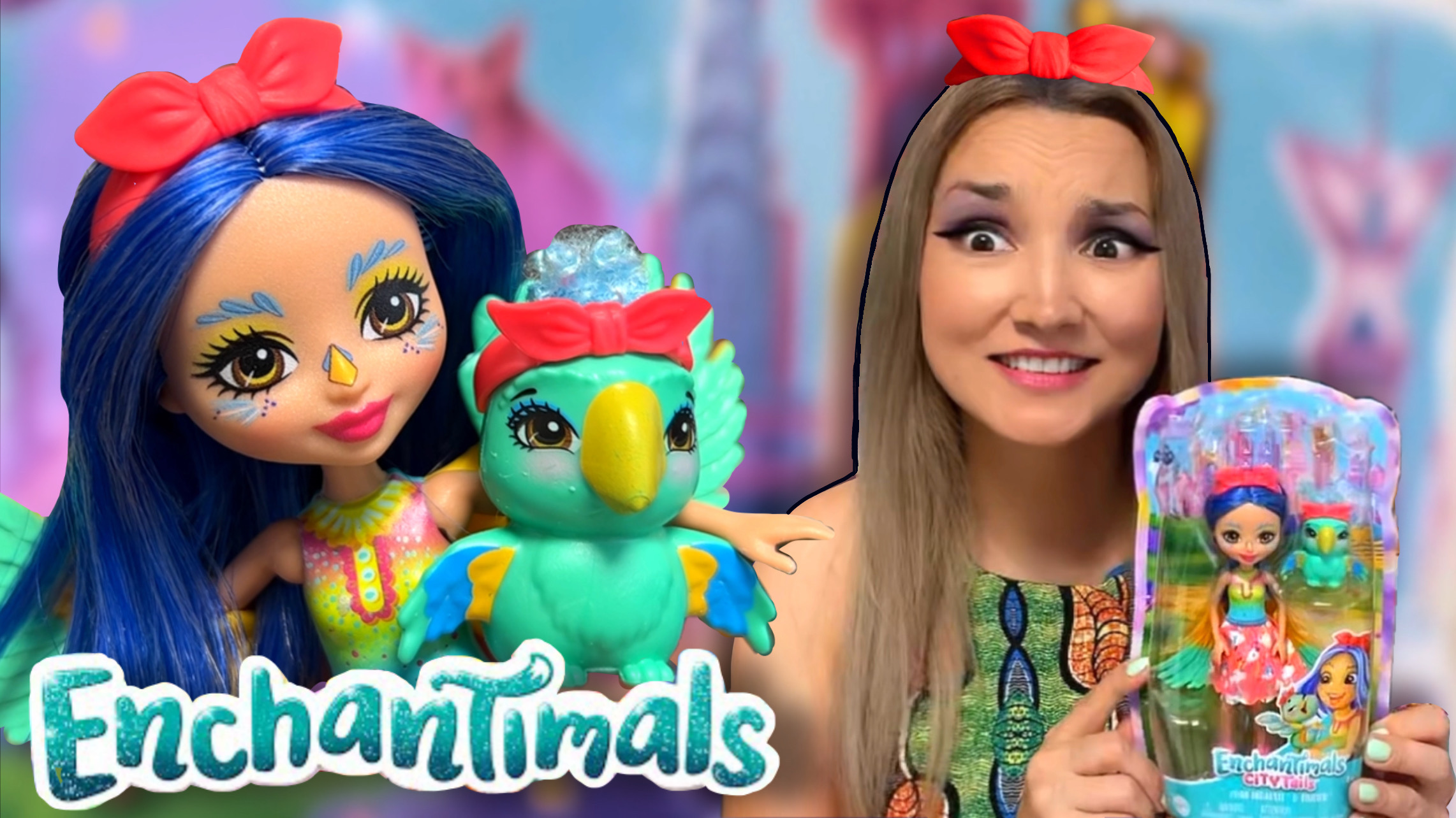 Новинки ЭНЧАНТИМАЛС я в шоке от цен Enchantimals City Tails