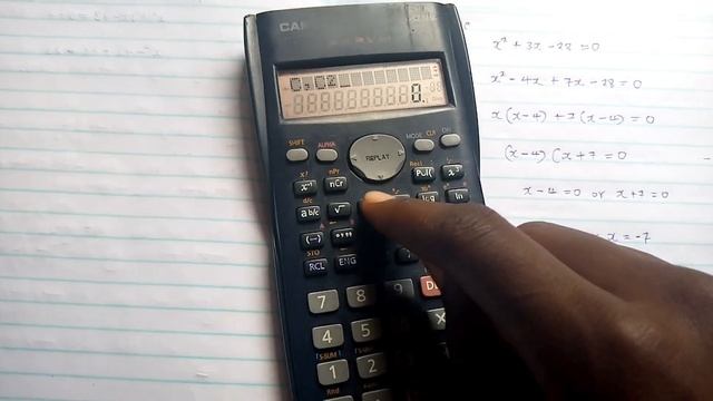 how to solve quadratic equation using Casio fx-82 ms new 2020.. смотреть онлайн