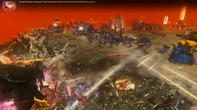 Ultramarines vs Fulgrim & Noise Marines! - Unification Mod (Survival), WH40K: Dawn of War Soulstorm смотреть онлайн