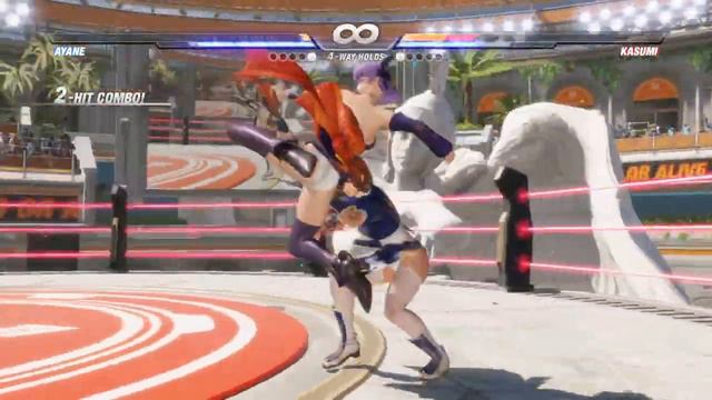 DEAD OR ALIVE 6 Ayane vs Kasumi смотреть онлайн