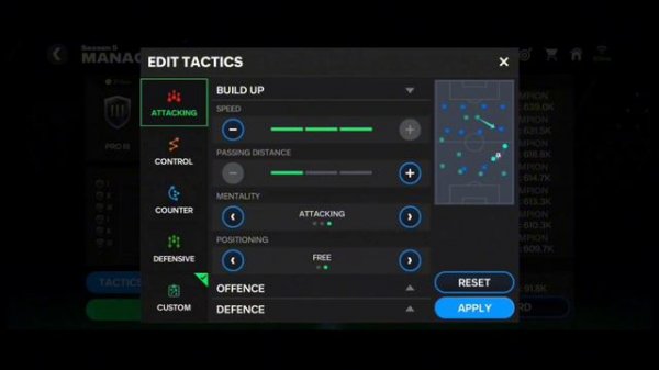 Best manager mod 433 attack tactical fc mobile 24 update l fc mobile manager mode