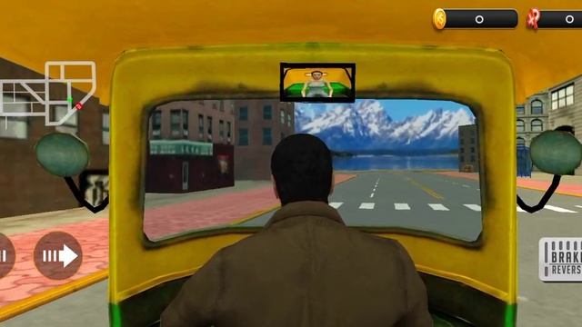 Offroad Rickshaw Driving - Auto Tuk Tuk Driver Simulator - Android Game смотреть онлайн