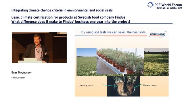 ENAR MAGNUSSON (FINDUS) - CLIMATE CERTIFICATION FOR PRODUCTS AT SWEDISH FOOD COMPANY FINDUS смотреть онлайн