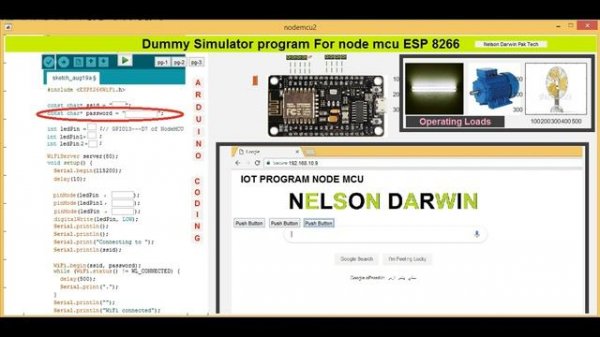 Node MCU simulator(part-02) || esp8266 simulator || IOT simulator || IOT simulation