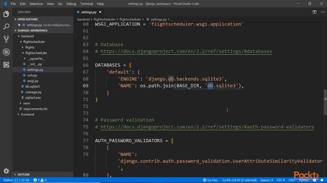Full-Stack Web Development with Django & Angular 8: Selecting a Database System | packtpub.com смотреть онлайн