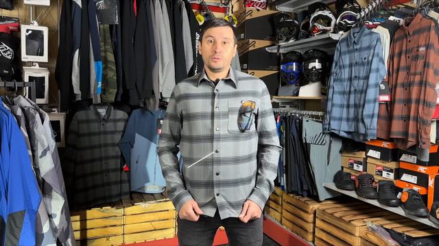 Обзор рубашки Troy Lee Designs Grind Flannel смотреть онлайн
