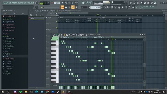 Kerosene Main Synth (midi In Description) Thank You For 100 Subs!