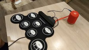 USB Roll Up Drum Kit Digital drum Обзор