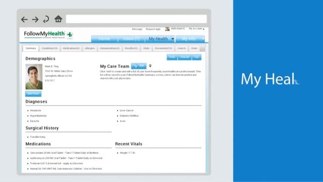 FollowMyHealth Patient Portal Walk-Through смотреть онлайн