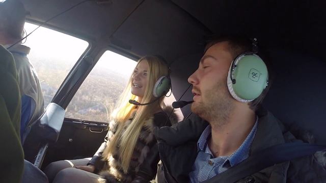 Романтическая прогулка на вертолете с подарком (romantic walk in a helicopter with a gift) смотреть онлайн