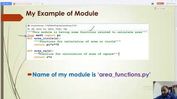 Using Python Libraries Part-1