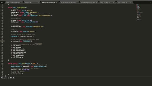 Using a GridLayout in Java смотреть онлайн