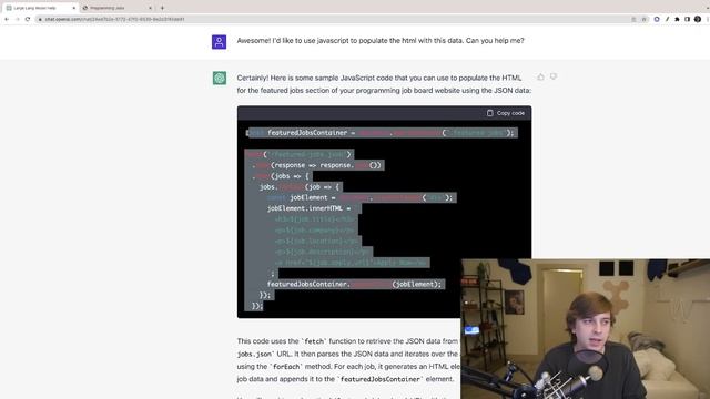 How I Coded An Entire Website Using ChatGPT смотреть онлайн