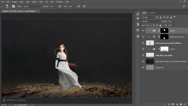 Photo Manipulation Photoshop - Wood Barrels | Composite Photo Effects Tutorial смотреть онлайн