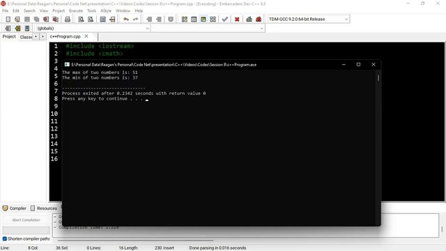 C++ Math смотреть онлайн