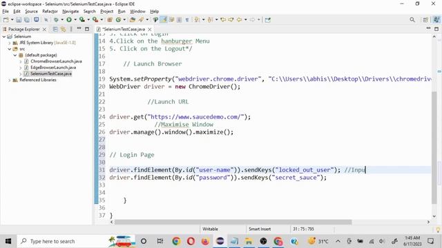 How to write Test Cases in Selenium WebDriver Using Java смотреть онлайн