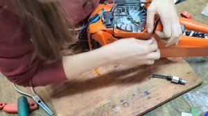 Husqvarna 340 chainsaw rebuild