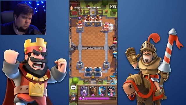 ИГРА ТОЛЬКО ЛЕГЕНДАРНОЙ КОЛОДОЙ! РЕАЛЬНО ЛИ? - Clash Royale смотреть онлайн