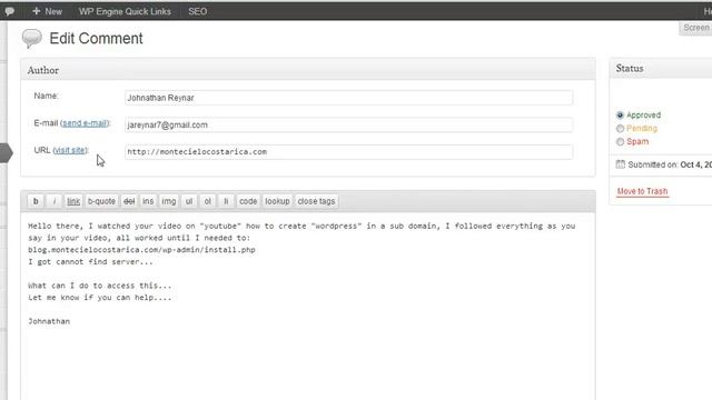 Editing Comment Links in WordPress смотреть онлайн
