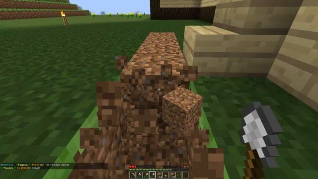 #Minecraft || Копаем яму для тропинки вокруг дома смотреть онлайн