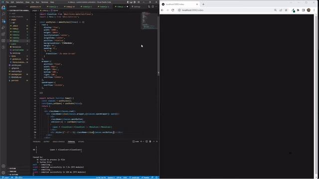 Create Simple Animated Navigation Menu Vertical Bar using React And CSS смотреть онлайн