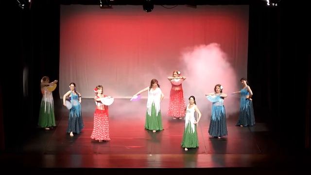 Flamenco Orientale a Spazio Aries "El Abanico" coreografia di Sabrina Albano смотреть онлайн