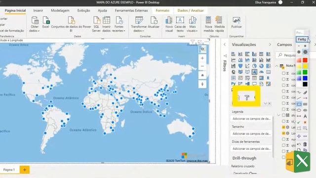 Como usar o Mapa do Azure no Power BI [INCRÍVEL!] смотреть онлайн