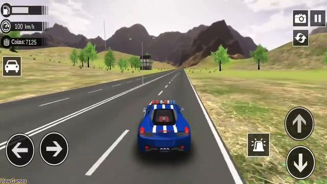Police Drift Car Simulator Driving 3D New Car Android GamePlay HD смотреть онлайн