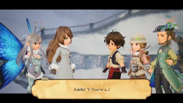 Bravely Default 2: Saving Martha Cutscene смотреть онлайн