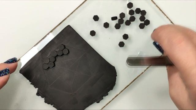 Мастер-класс: Брошь "Гексагон" из полимерной глины FIMO/polymer clay tutorial смотреть онлайн