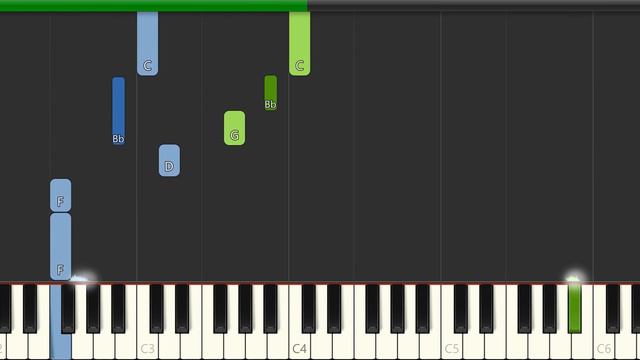 Fairytale Shrek Song (Slow Easy) Piano Beginner Tutorial смотреть онлайн
