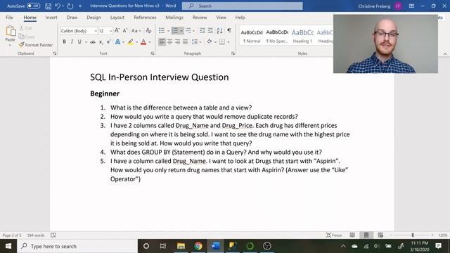 SQL Interview Questions and Answers for Beginners and Students смотреть онлайн