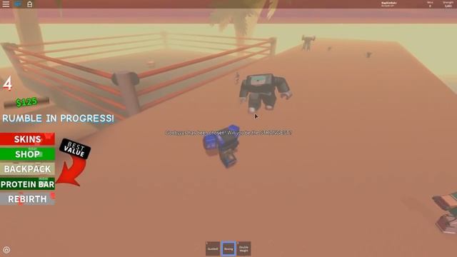 GOOBY VS NATE! (ROBLOX Boxing Simulator) смотреть онлайн