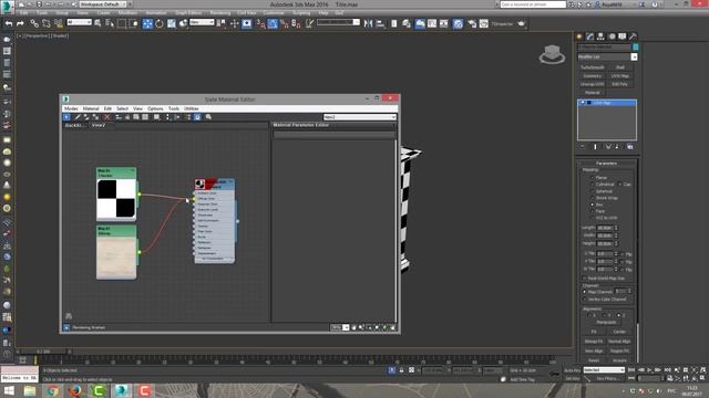 3DS MAX Модификаторы UVW Map смотреть онлайн