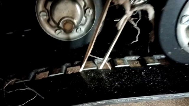 Снегоход буран на месте