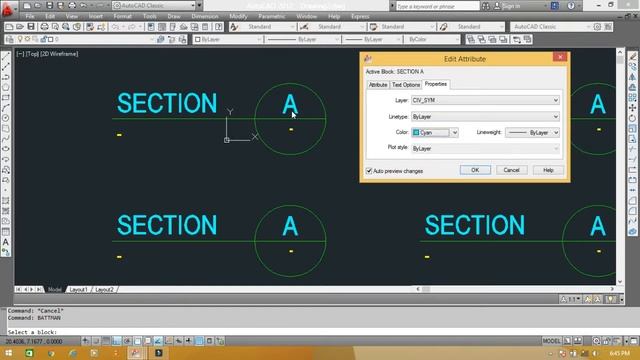 Battman Command in AutoCad II Hindi/Urdu Tutorial смотреть онлайн
