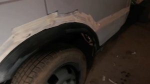 Покраска бампера и внешнего пластика Газель