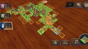 Carcassonne game, Traders and Builders addon, Игра Каркассон с дополнением "Купцы и зодчие"