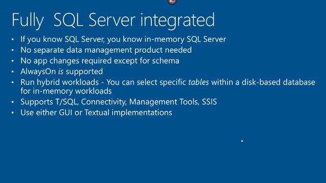SQL Server In Memory OLTP Formally known as Hekaton смотреть онлайн