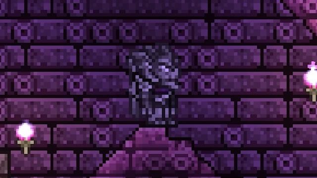 Opening Locked Biome Chests with Campfires in Terraria смотреть онлайн