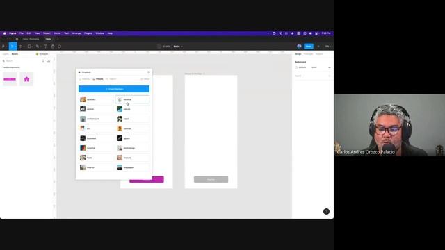 Mini Bootcamp Técnicas Ninja para la Creación de Interfaces en Figma смотреть онлайн
