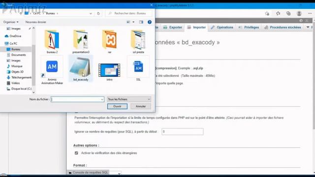 #importer #une #base #de #données #MySQL #phpmyadmin | #XAMPP смотреть онлайн