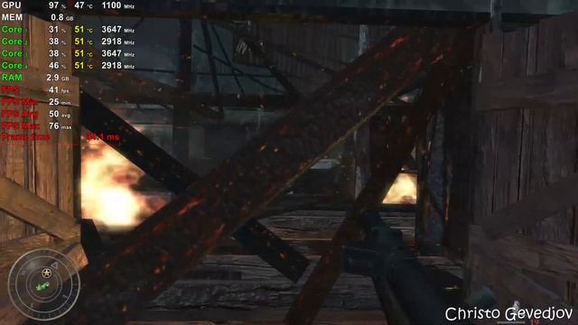 Call of Duty: World at War - Ryzen 3 2200G Vega 8 & 8GB RAM смотреть онлайн