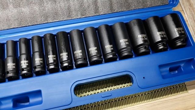 Распаковка — Набор головок слесарных ForceKraft FK-4131-5MPB смотреть онлайн