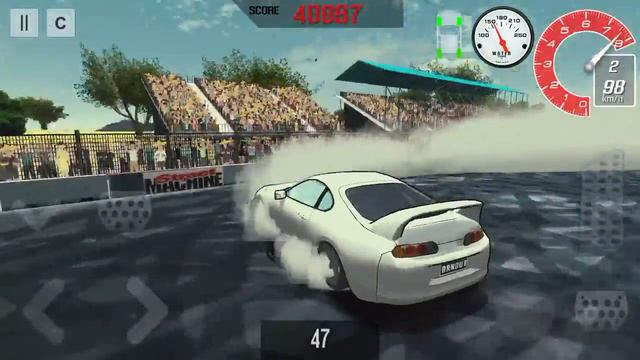 Toyota Supra in Burnout Masters!!! смотреть онлайн