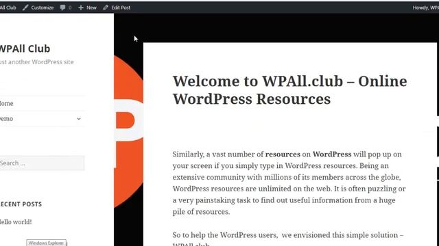How to add a background image in WordPress смотреть онлайн
