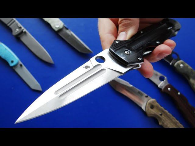 Нож для сильных духом! Spyderco EuroEdge C215GP смотреть онлайн