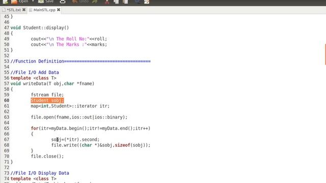 C++ Standard Template Library [Map + File I/O] смотреть онлайн