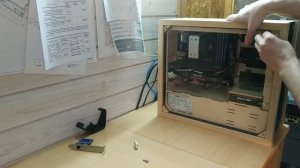 Корпус для ПК из дерева и фанеры своими руками.